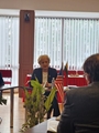 <p>The Mayor of Bir&scaron;tonas Municipality, Nijolė Dirginčienė, in a meeting with HE US Ambassador Robert Gilchrist during his visit to Bir&scaron;tonas. photo Paulina Ku&scaron;nerovienė</p>
