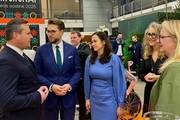 <p>From left: Vice-Mayor of Bir&scaron;tonas Municipality Edvardas Citvaras, Minister of Economy and Innovation Lukas Savickas and Vice-Minister Agila Barzdienė, Director of Travel Lithuania Olga Gončarova and Director of TIC Rūta Kapačinskaitė</p>
